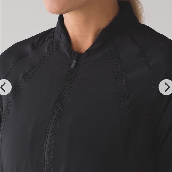NWOT Lululemon Black Hit It Jacket - Picture 2 of 6